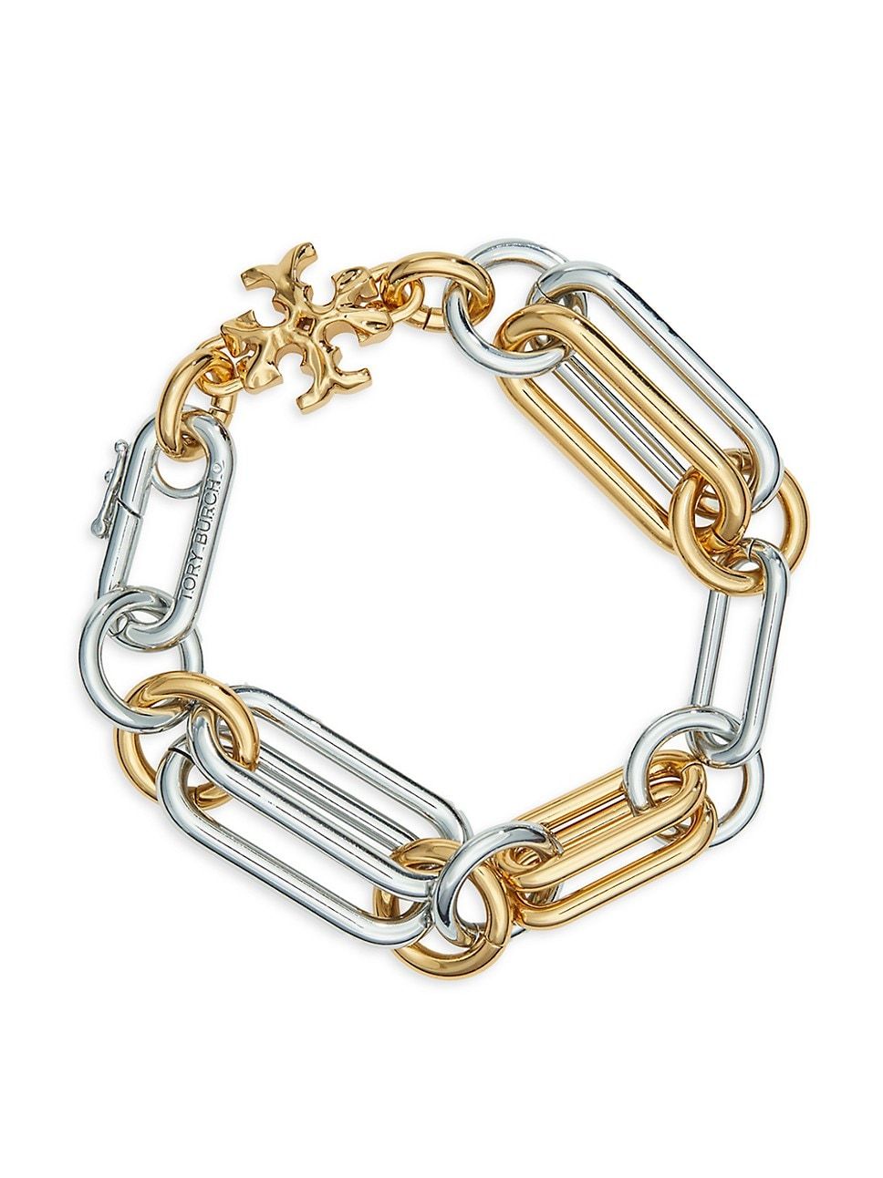 Roxanne Two-Tone Mixed-Link Chain Bracelet | Saks Fifth Avenue