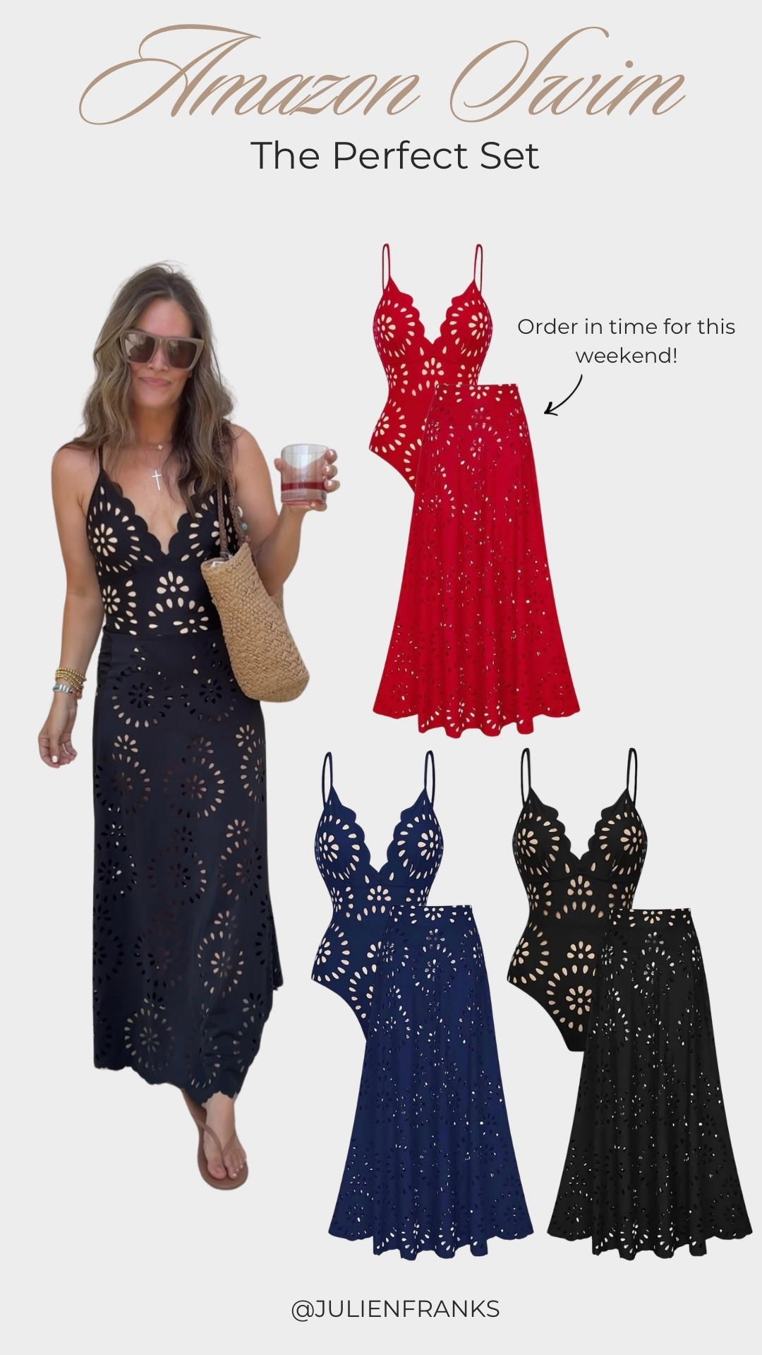 This suit comes in the cutest colors! Perfect for all of the patriotic holidays this summer. The black may be my favorite, it’s so chic!

#LTKSwim #LTKmomlife #LTKootd