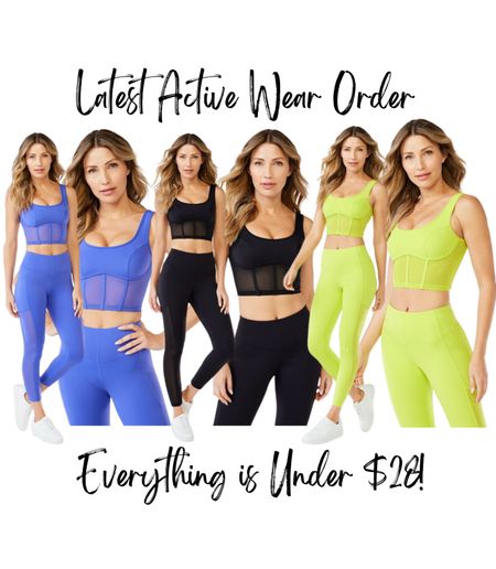 Best seller last week!! How cute are these corset sports bras?! The leggings have pockets too and they all come in 4 fun summer colors!

Walmart fashion, Walmart fitness, Walmart finds, affordable workout, workout wear 


#LTKfit #LTKstyletip #LTKunder50