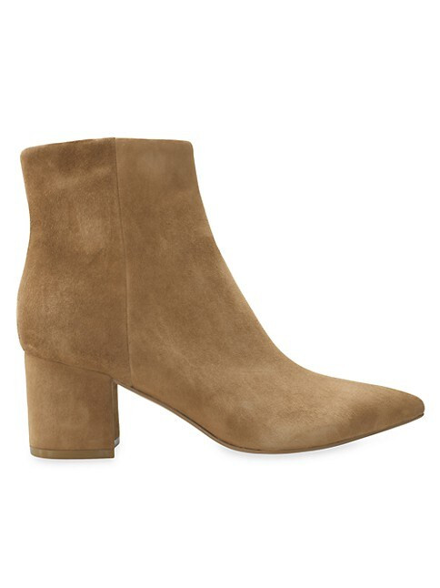 Jarli 65MM Suede Ankle Booties | Saks Fifth Avenue