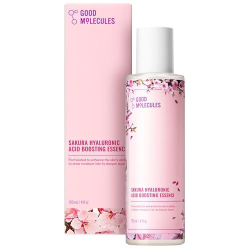 Good Molecules Sakura Hyaluronic Acid Boosting Essence - Ultra Hydrating Facial Moisturizer - Skincare for Hydration, Tightening, Anti Aging, Instant Glow - Skin Care for Face | Amazon (US)