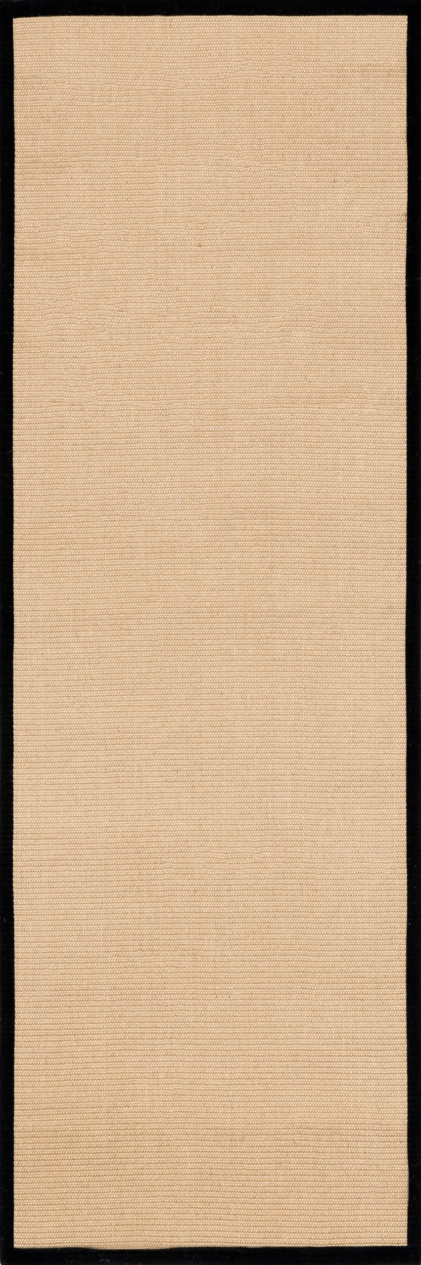 Black Jute 2' 6"" x 16' | 100% Natural rug | Rugs USA