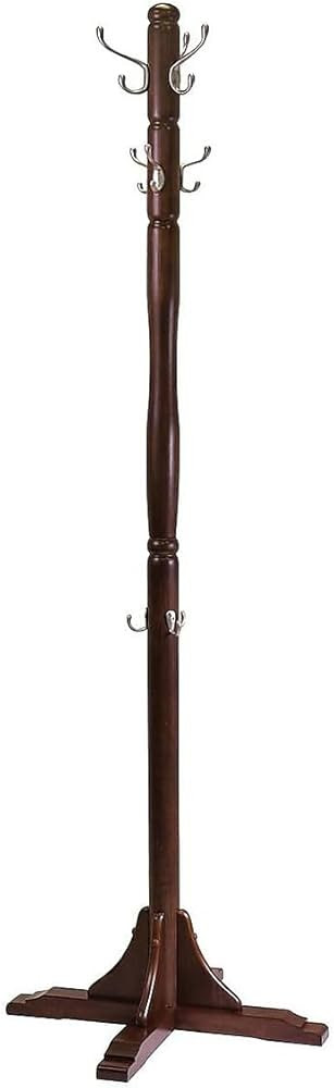 Winsome Wood Jera Coat Tree, Cappuccino | Amazon (US)