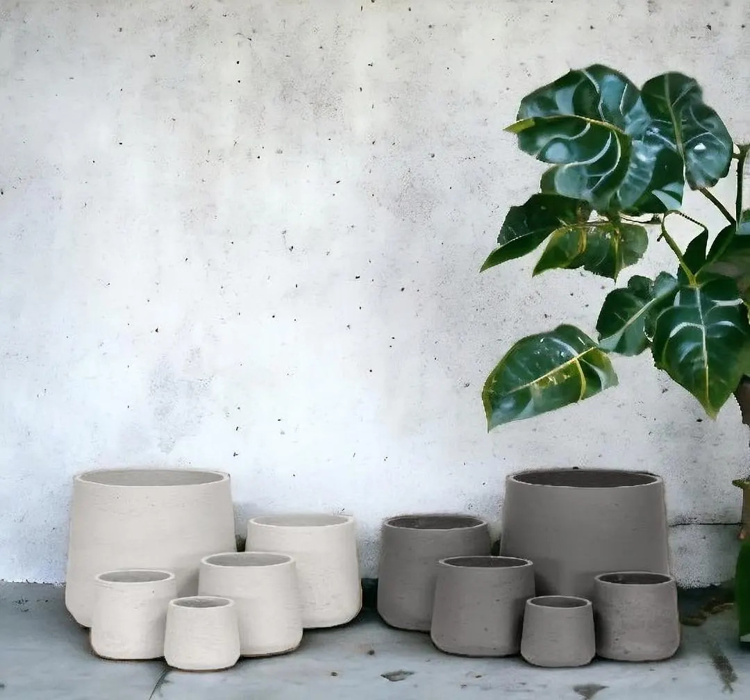 Concrete Pots, Indoor/ Outdoor Modern Planters | Etsy (US)