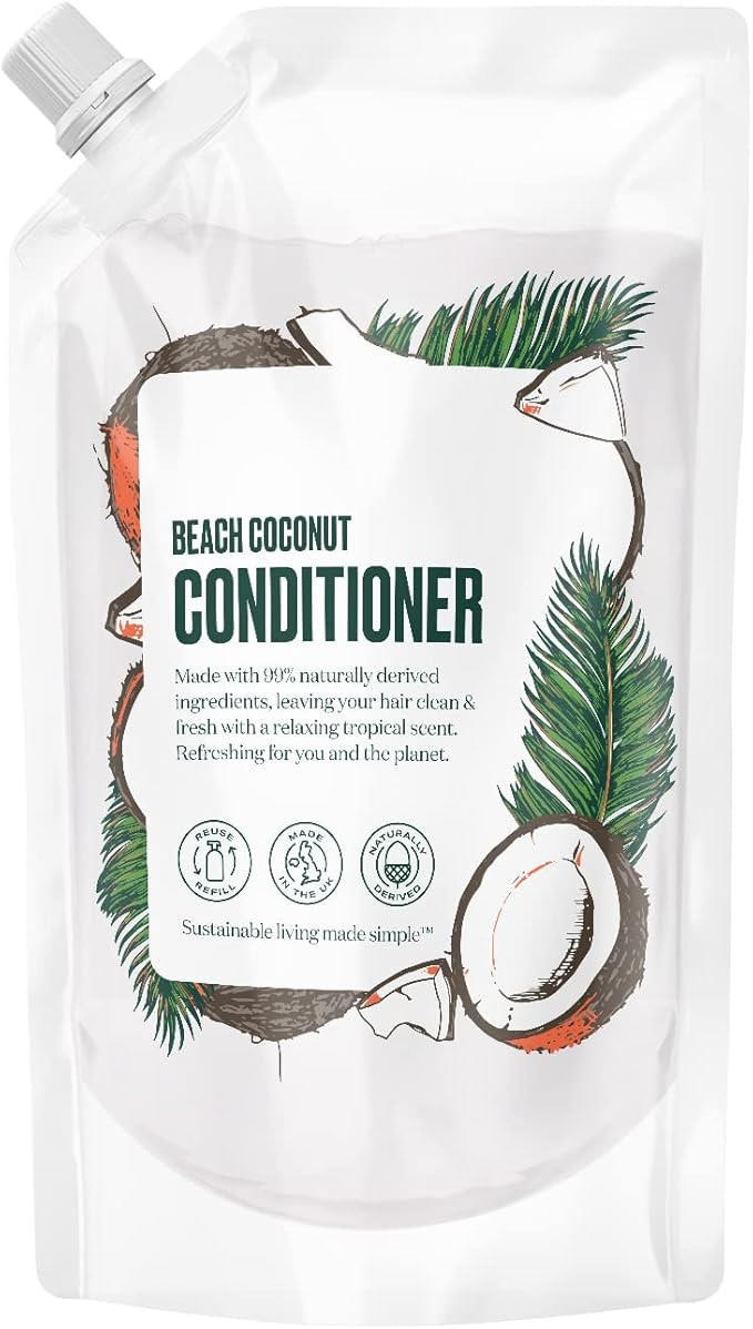 Bower Collective Conditioner Refill | Moisturising Natural Conditioner For All Hair Types | Vegan... | Amazon (UK)