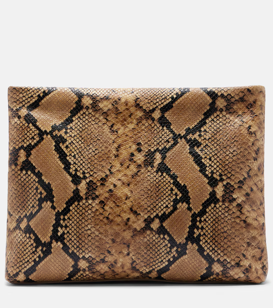 Jerry Small snake-print leather clutch | Mytheresa (US/CA)