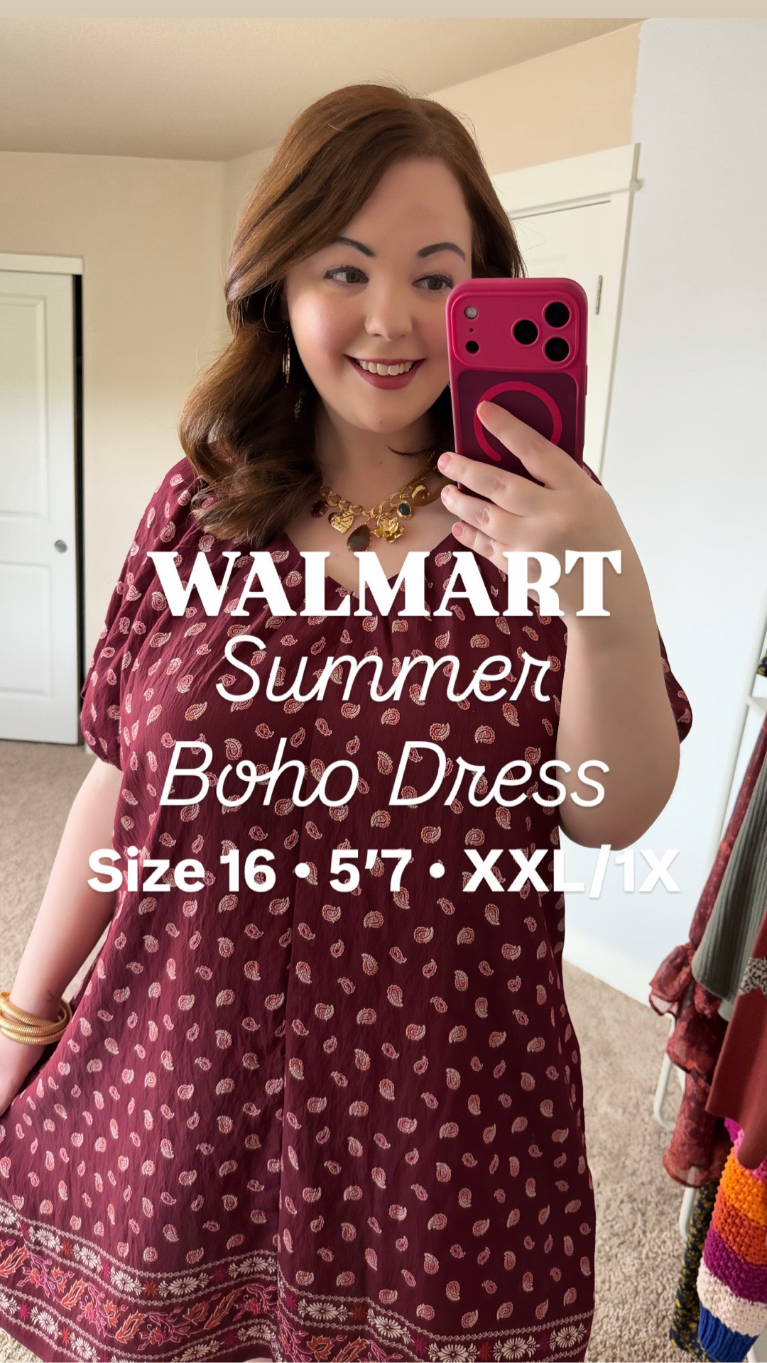 This fan favorite from my Walmart unboxing 2 weeks ago deserved a spot on the feed ❤️✨🫶🏻 The perfect summer boho dress!

Available in sizes 0X-5X (fits tts) and I’m wearing the 1X. I added a few more trending boho dresses to the 🔗 too!

#LTKootd #LTKgrwm #LTKPlusSize