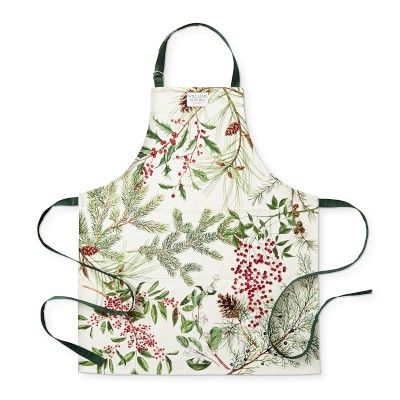 Woodland Berry Apron | Williams Sonoma | Williams-Sonoma