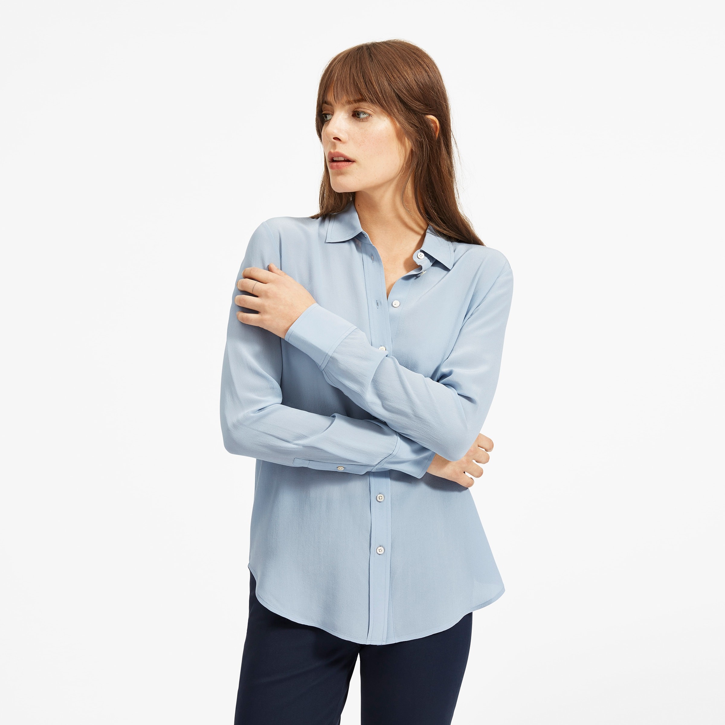 The Clean Silk Relaxed Shirt | Everlane