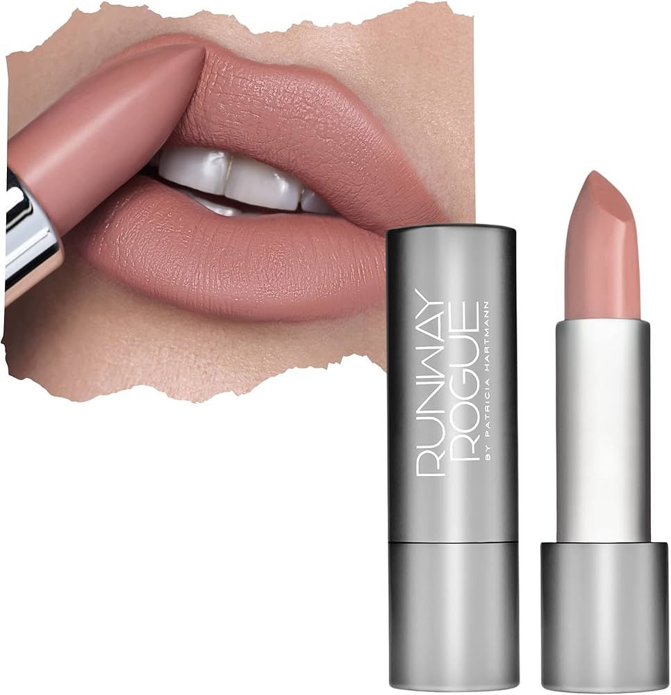 Runway Rogue 90s Vibe Lipstick, Moisturizing Nude Matte Lipstick, ‘Guest List’ | Amazon (US)