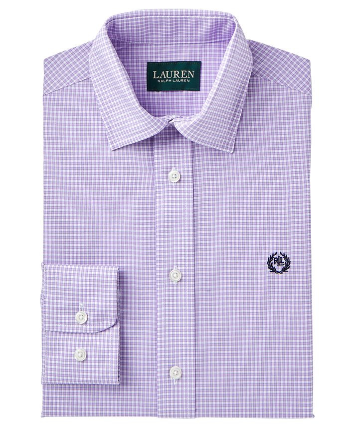 Checked Dress Shirt, Big Boys | Macys (US)