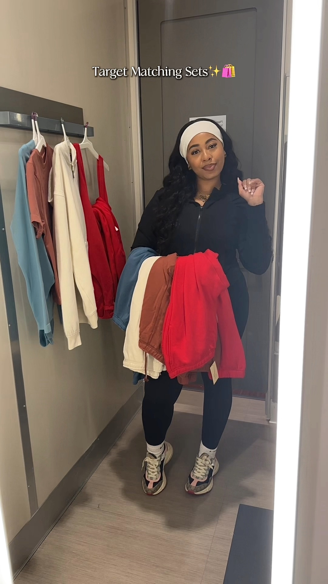 Target Finds Part 1 🛍️✨ Which set was your favorite? 👀💬⬇️ 

THEY’RE ON SALE ONLINE ONLY!

✨Details:
Red set: Top (XL) , bottom (L)
White set: Jacket (S) runs large, bottom (M)
White/brown set: Top (XL) , bottom (M)
Brown set: Top (XL) , bottom (XXL)
Blue set: Top & bottom size XL

#LTKSaleAlert #LTKFindsUnder50 #LTKStyleTip