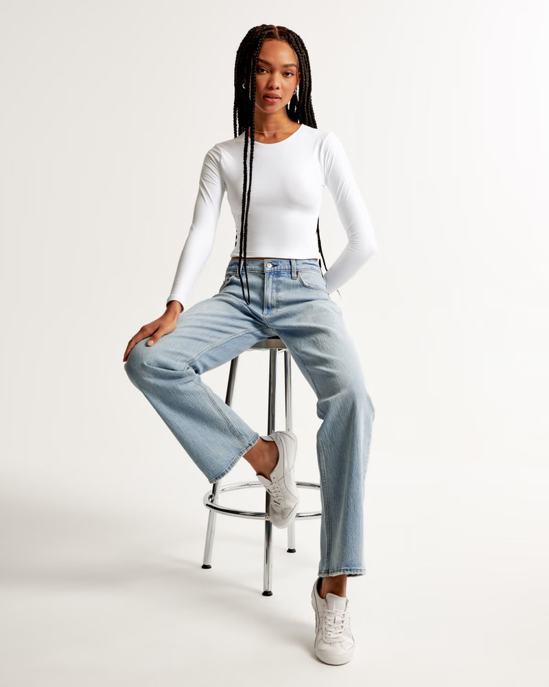 Low Rise Baggy Jean | Abercrombie & Fitch (US)