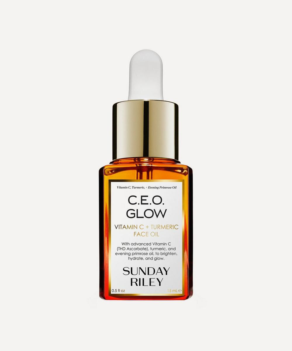 Sunday Riley C. E.O Glow Vitamin C and Turmeric Face Oil 15ml | Liberty London (UK)