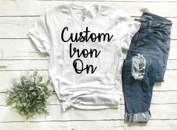 Custom iron on, vinyl decal, Custom Disney, custom heat transfer, Custom family shirts, Custom de... | Etsy (US)