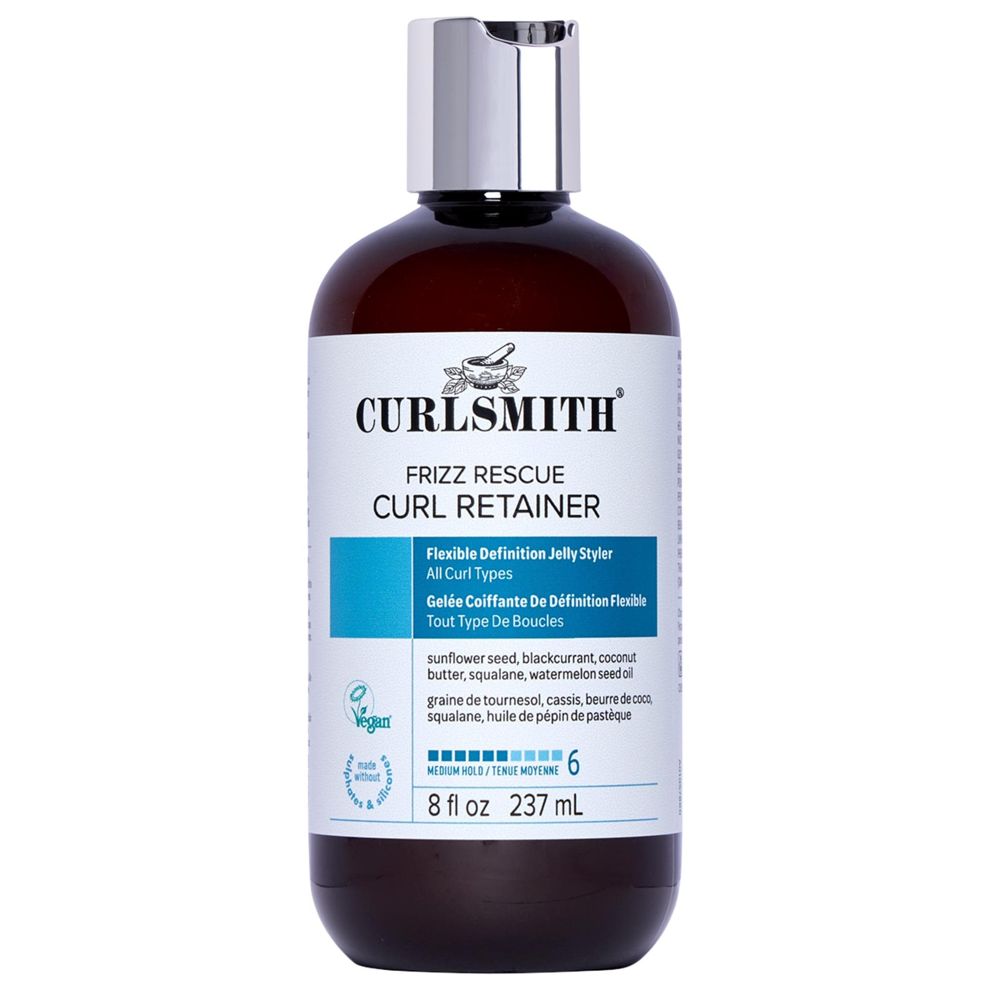 Curlsmith Gelée coiffante de définition flexible Frizz Rescue Curl Retainer 8 oz/237 mL | Sephora (US)