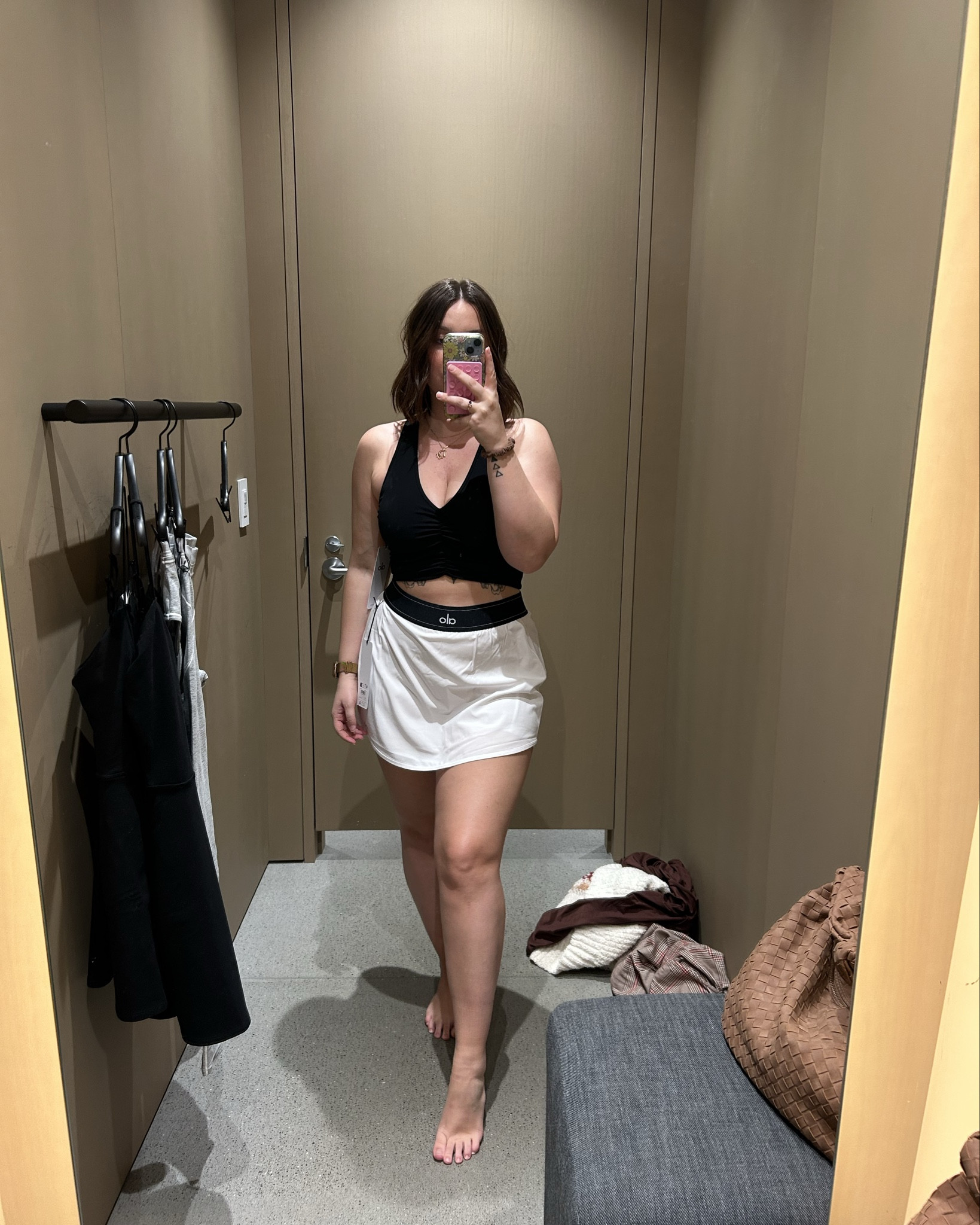 This set from Alo is soooo good, I’ve always wanted to try one of their skirts and I finally tried on and I had to get this outfit! Absolutely  worth the money!! 

#LTKFitness #LTKStyleTip #LTKFindsUnder100