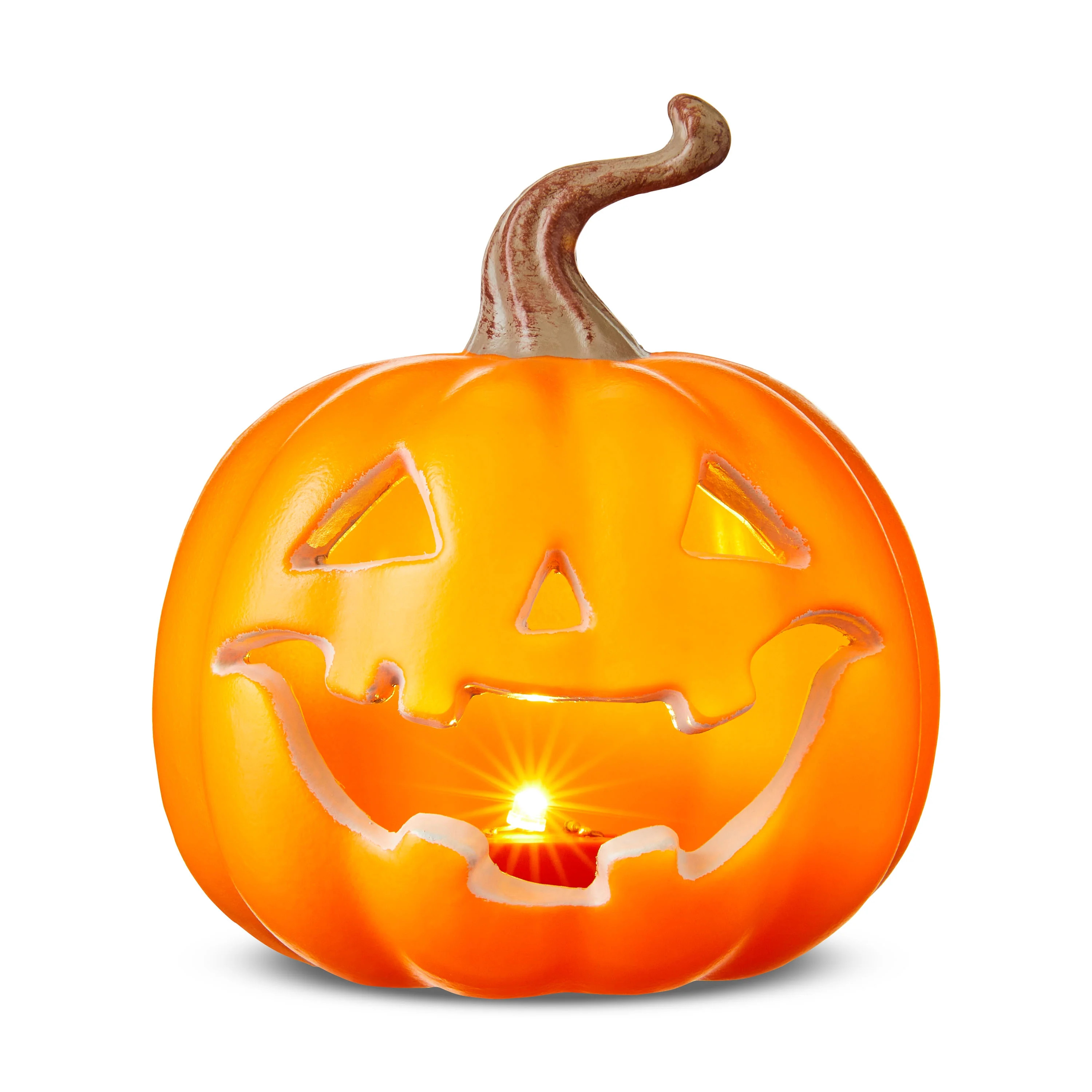 Lighted Jack-o'-Lantern, Halloween by Way To Celebrate - Walmart.com | Walmart (US)