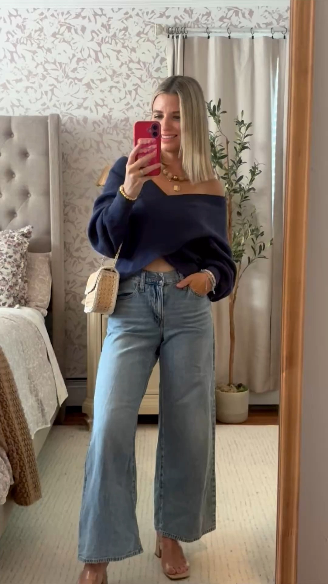 Must have top and jeans! Truly this is perfect and can be worn again in the fall! 

Wearing size 24 pants. The inseam is 27”! Such a great fit

#LTKootd #LTKPetite #LTKSaleAlert