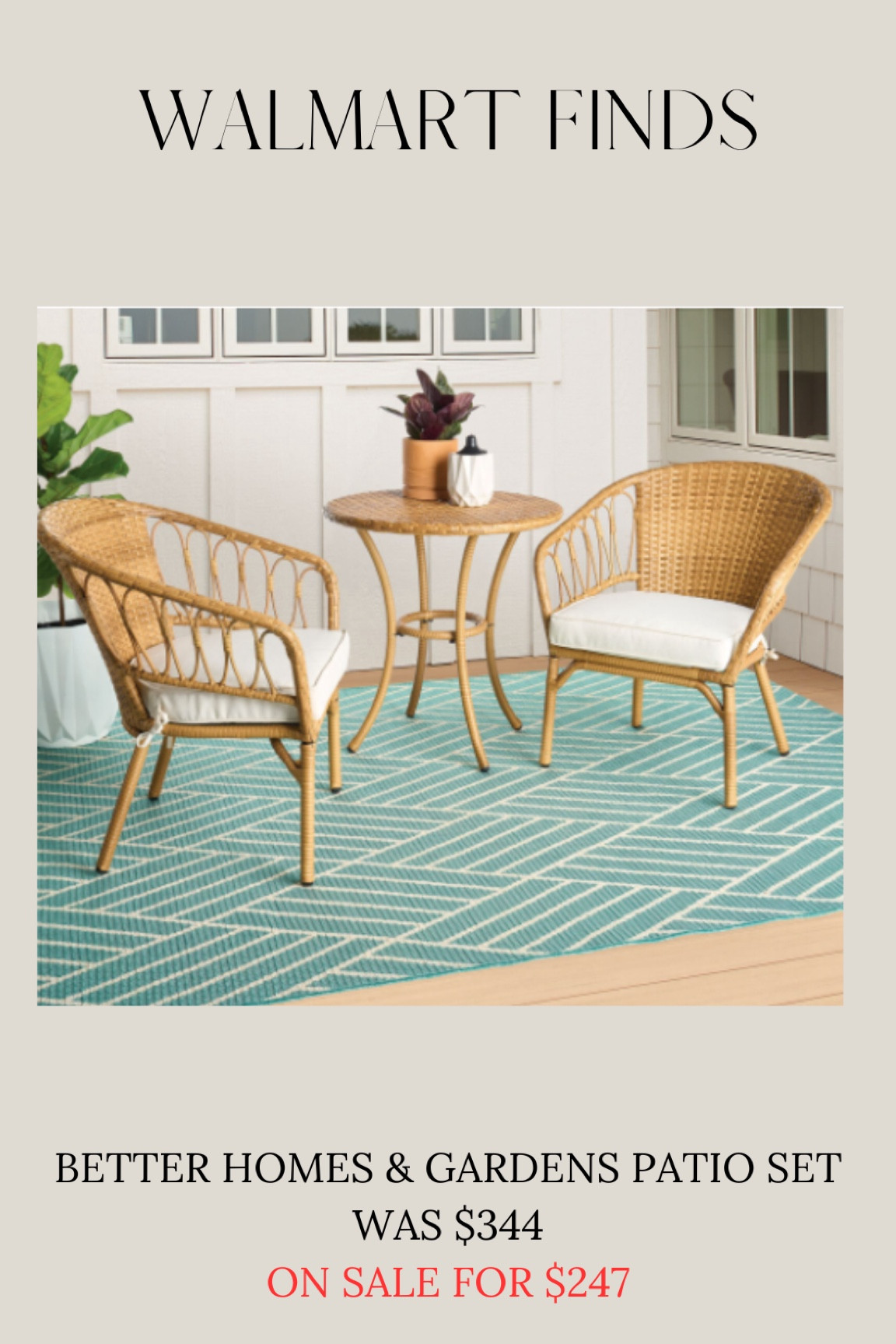 Bistro Set on Sale! 

#LTKsalealert #LTKSeasonal #LTKhome