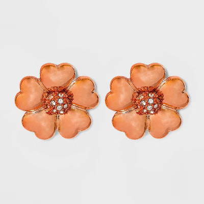 SUGARFIX by BaubleBar Metallic Flower Stud Earrings | Target