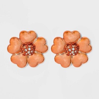 SUGARFIX by BaubleBar Metallic Flower Stud Earrings | Target