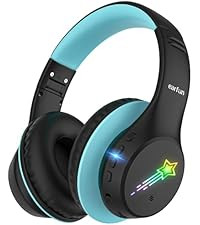 EarFun K2 Kids Bluetooth Headphones, Kids Headphones with Volume Limited, 40H Playtime, Built-in ... | Amazon (US)