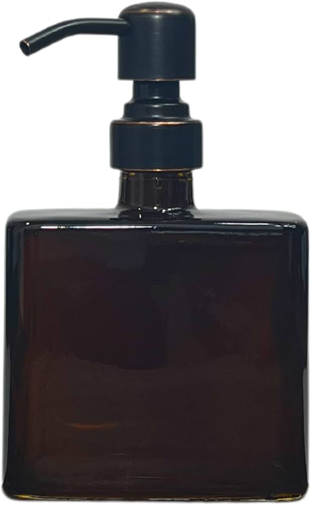 8.5oz Amber Matic Square Soap Dispenser (Oil Rubbed Bronze Pump) | Amazon (US)