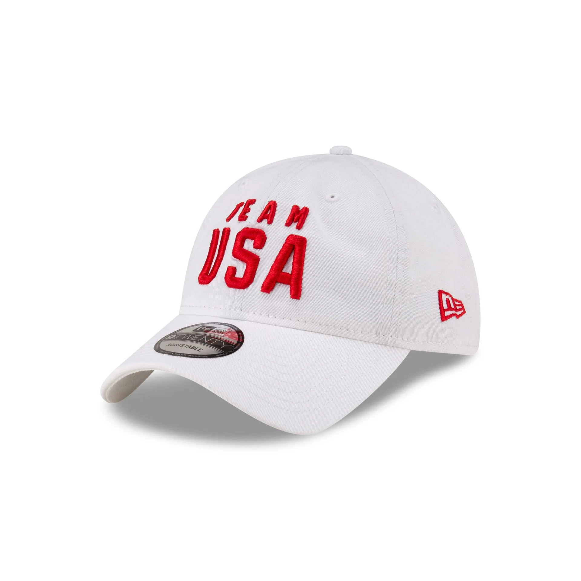 Team USA White 9TWENTY Adjustable Hat | New Era