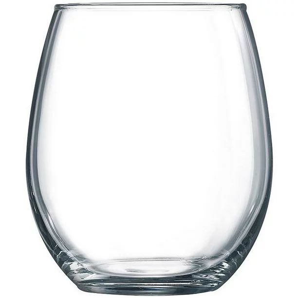 Luminarc 15 oz. Cachet Clear Stemless Wine Glass - Walmart.com | Walmart (US)