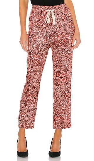 OVERLOVER Yucca Pant in Red. - size 25 (also in 26, 27, 29) | Revolve Clothing (Global)