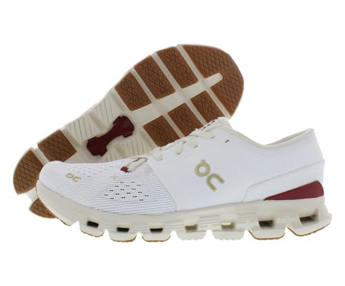 On Cloud X 4 Mens Shoes Size 7.5, Color: Ivory/Cream-White | Amazon (US)