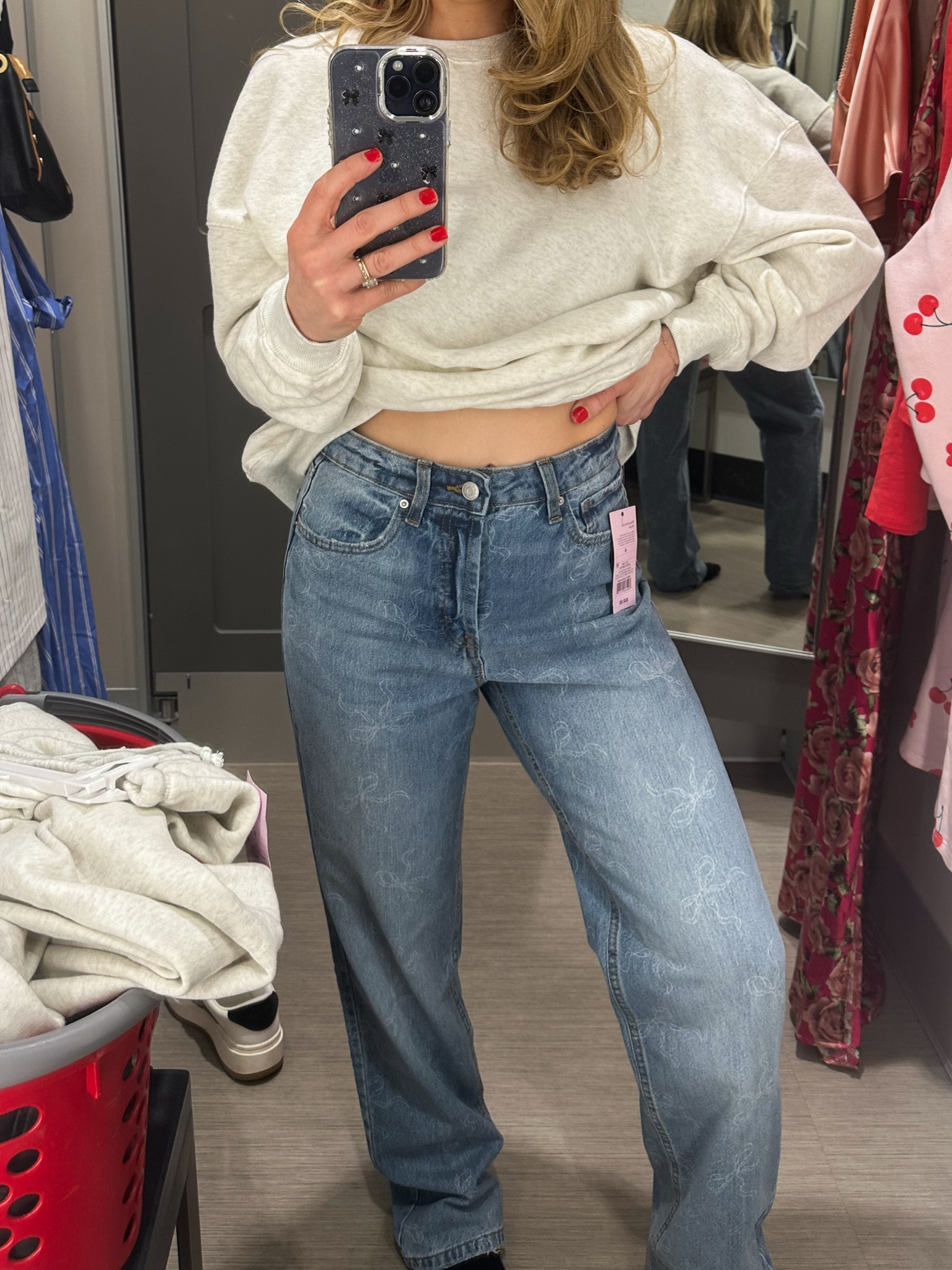 Wild fable bow printed jeans 

#LTKFindsUnder50 #LTKStyleTip #LTKSeasonal