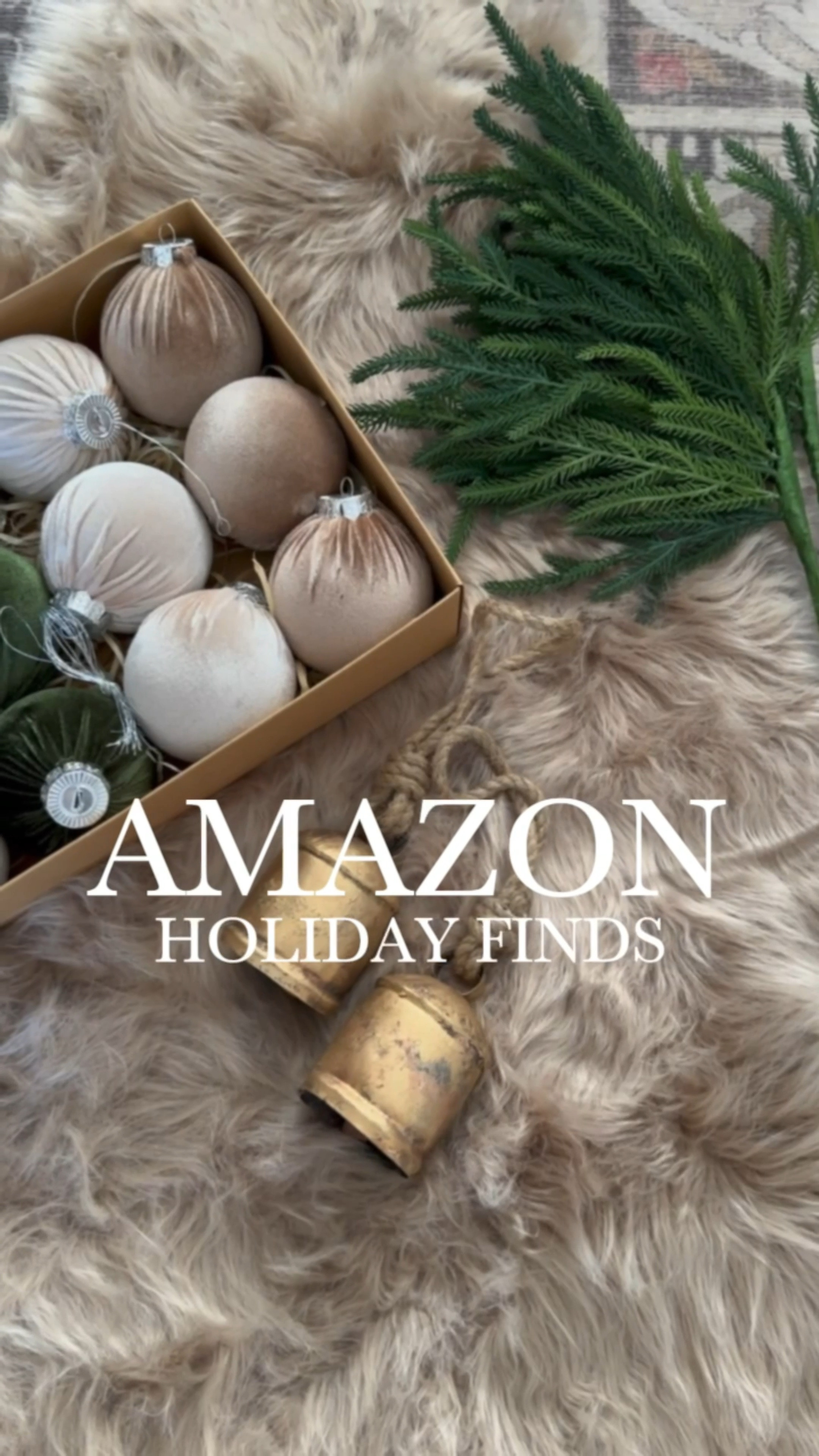 a few of my favorite Amazon Holiday decor finds!

Flocked ornaments are still trending this year and selling fast! The look for less Norfolk pine stems are amazing! Faux fur hide rugs and throws cozy up any space during the holidays and winter months. And last but not least, rustic gold bells are a must for holiday decor! 


#christmasdecor #holidaydecor
#homedecor #neutraldecor #amazonhome #amazondoesitagain #founditinamazon
#affordablehomedecor #boujieonabudget  


#LTKHome #LTKHoliday #LTKSeasonal