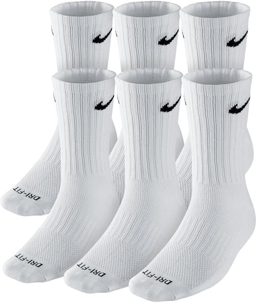Nike Everyday Plus Cushion Crew Training Socks (6 Pair) nkSX6897 065 | Amazon (US)