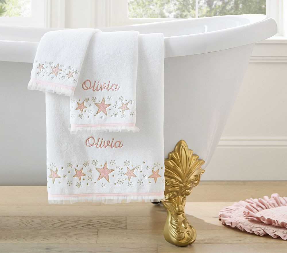 Tutu du Monde Bath Towels | Pottery Barn Kids
