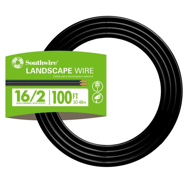 Southwire 100-ft 16/2 Landscape Lighting Cable Lowes.com | Lowe's