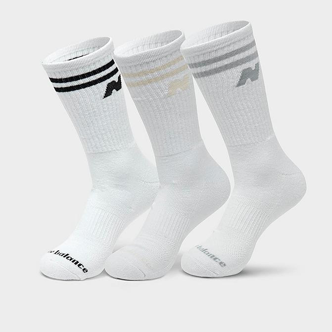 New Balance Varsity Stripe Crew Socks (3-Pack) | JD Sports (US)