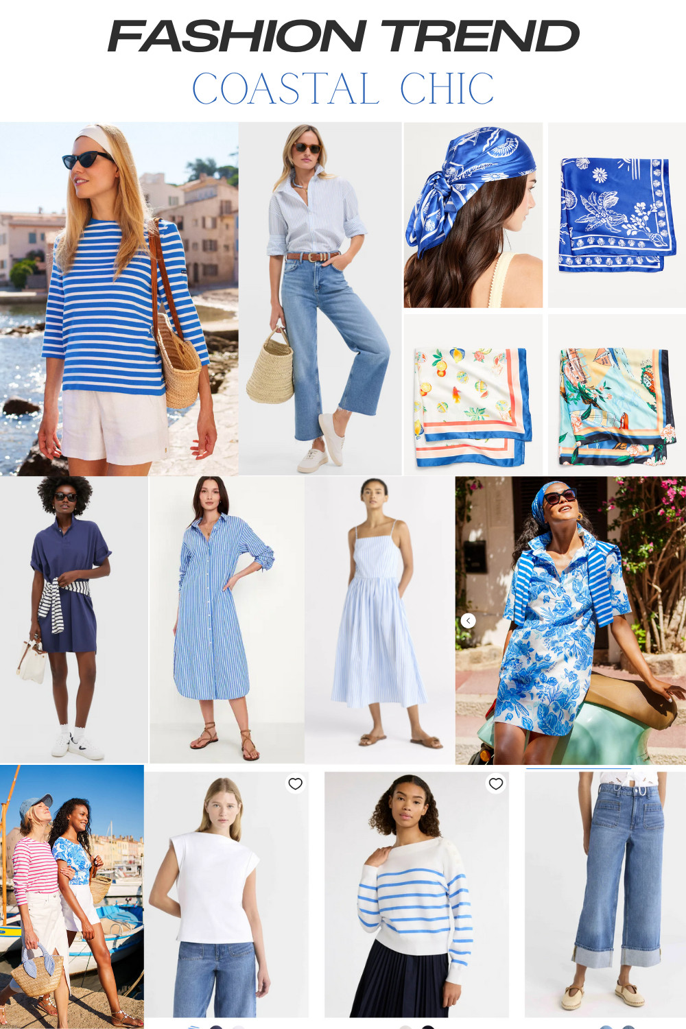 Spring Summer 2025 Fashion Trend : Coastal Chic 



#summertrend
#fashiontrend
#summeroutfit 

 #LTKSeasonal #LTKFindsUnder50 #LTKStyleTip