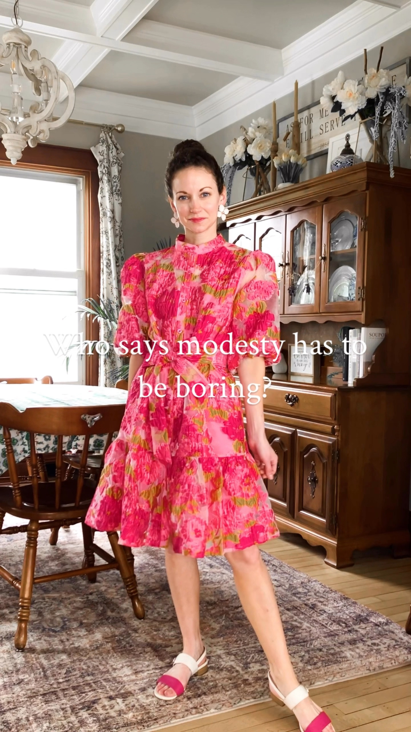 Fun wedding guest dress!
Petite outfit. Wedding guest dress. Summer dress. Spring outfit. Modest dress. 

#LTKPetite #LTKStyleTip #LTKOver40