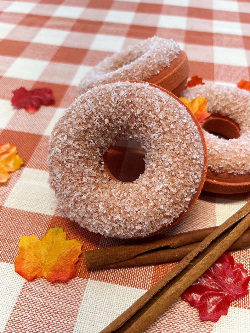 Apple Cinnamon Donut Bath Bomb | Etsy (US)