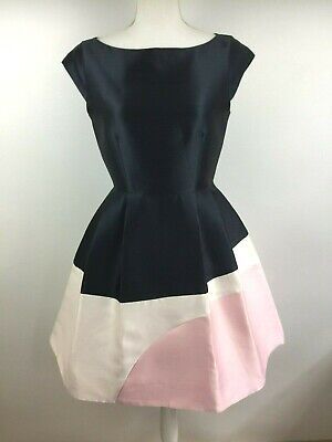 Kate Spade Colorblock Fit and Flare Dress - NWT Size 4 | eBay US