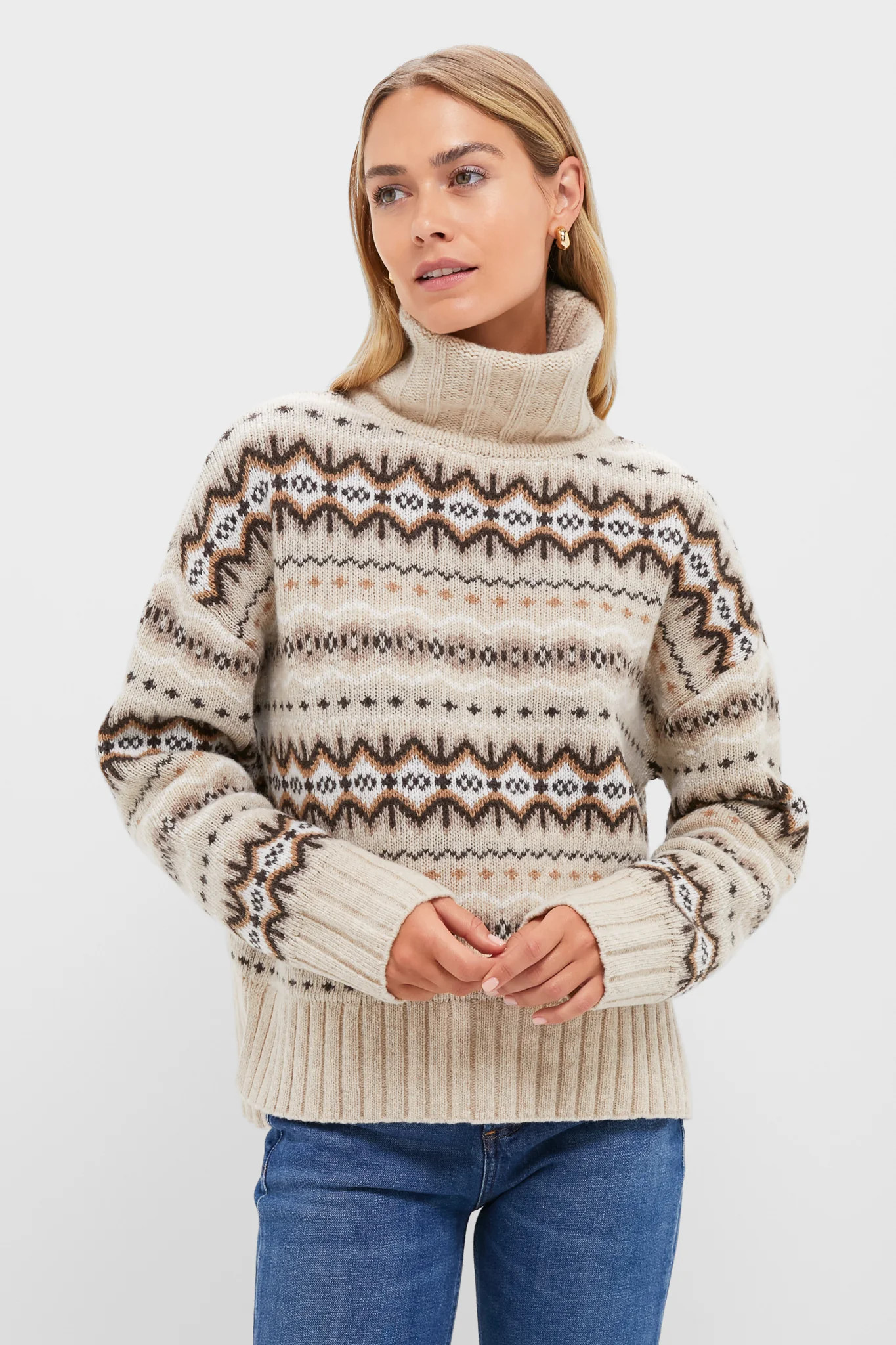 Birch Multi Helen Knitted Jumper | Tuckernuck (US)