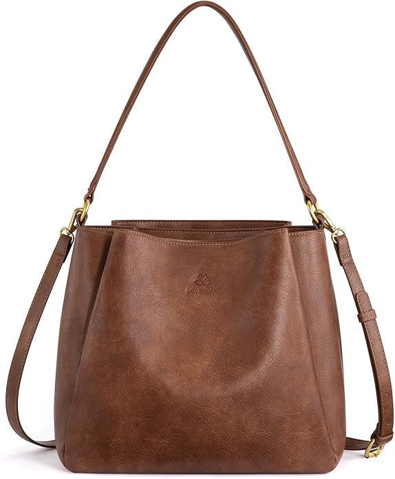 Amazon.com: LOVEVOOK Hobo Crossbody Bag for Women with Three Large Compartments, Waterproof Shoul... | Amazon (US)