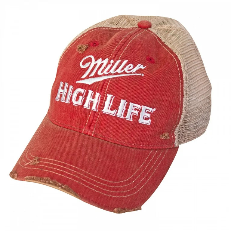 Miller High Life Vintage Mesh Hat - Walmart.com | Walmart (US)