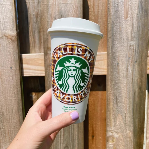 Fall Is My Favorite Fall Plaid Pattern Halloween | Etsy | Etsy (US)