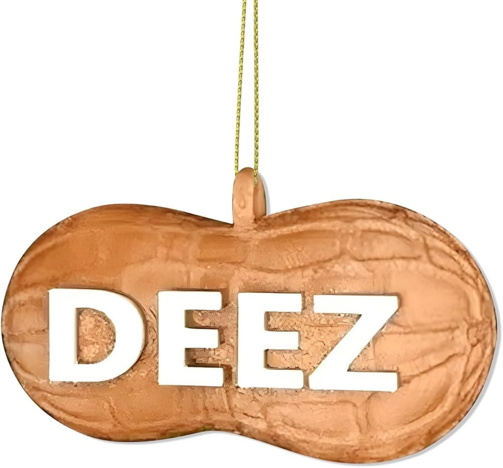 Deez Nuts Ornament, Peanuts Christmas Ornaments, Funny Ornaments for Adults, Funny Christmas Orna... | Amazon (US)