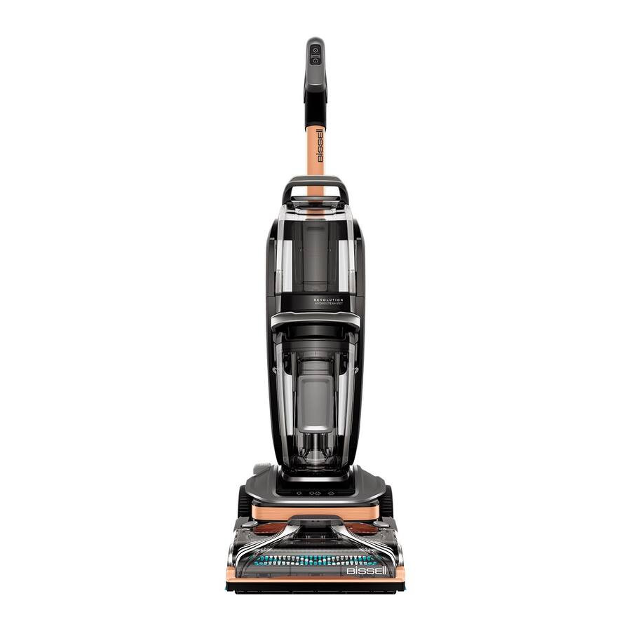 BISSELL - Revolution Hydrosteam Pet Corded Upright Deep Cleaner - Titanium/Copper Harbor | Best Buy U.S.
