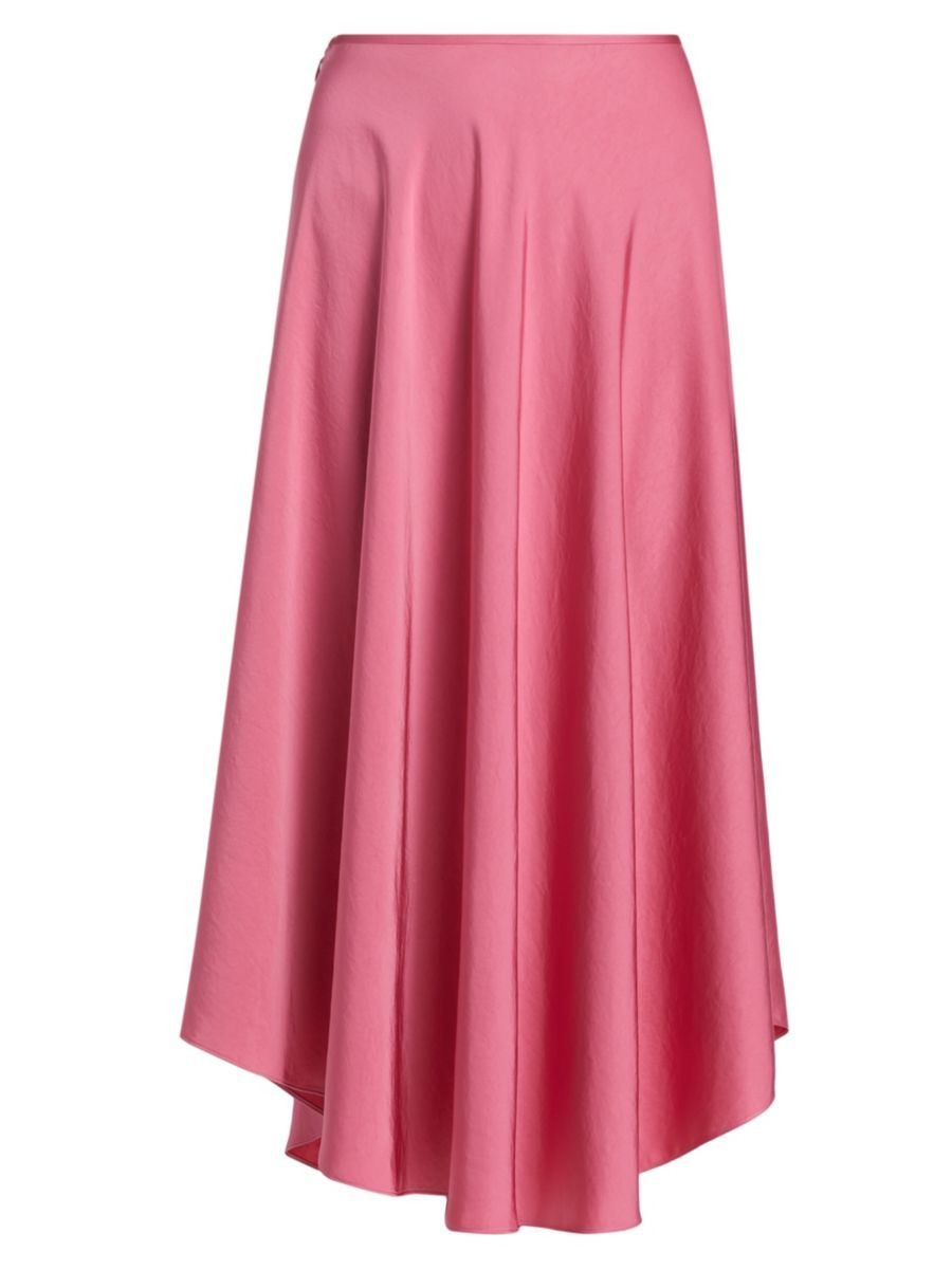 Satin Handkerchief Skirt | Saks Fifth Avenue
