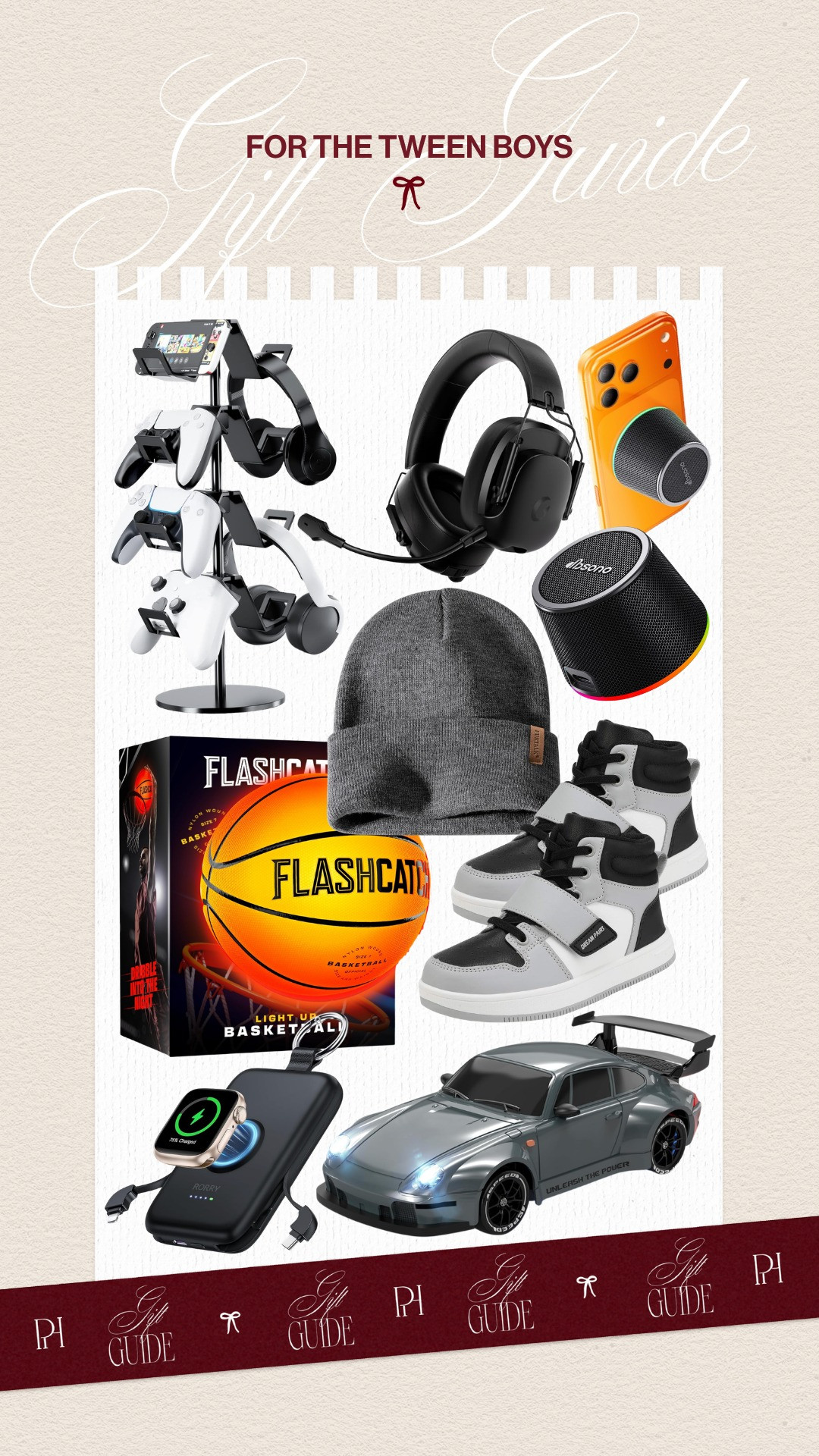 Holiday gifts finds for the tween boys on Amazon!

holiday gift guide, gaming headset, gaming headphones, gaming organization, controller stand, bluetooth speaker, phone speaker, basketball, remote control car, sneakers, boys shoes, multi-device charger, portable charger, beanie, gifts for the boys, gifts for the teen boy
 

 #LTKmomlife #LTKSeasonal #LTKKids